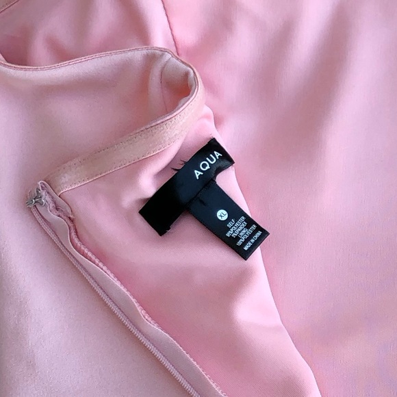 AQUA bow strapless mini dress size XL - Picture 4 of 14